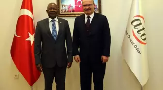 Güney Afrika Büyükelçisi Malefane'den ATO'ya Ziyaret
