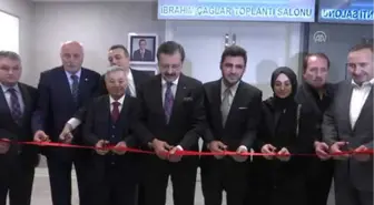 İbrahim Çağlar'ın İsmi TOBB'da Ölümsüzleştirildi