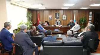 Muhtarlardan Meski'ye Teşekkür Ziyareti
