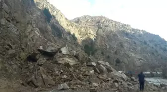 Artvin-Ardahan Karayolu'nda Heyelan