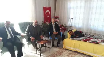 İl Müftülüğü Yaralı Askere Geçmiş Olsun Dileklerinde Bulundu