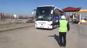 Muş Kazalar Artınca, Polis Emniyet Kemeri Uygulaması Yaptı