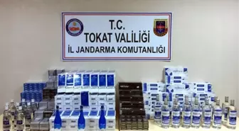 Yolcu Otobüsünde Kaçak Sigara ve Alkol Ele Geçirildi