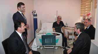 Dündar'dan Kamıl'a Geçmiş Olsun Ziyareti