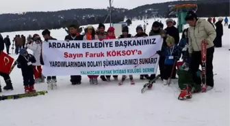 Yalnızçam Kayak İhtisas Kulübü Derneği'nden Belediye Başkanı Köksoy'a Teşekkür