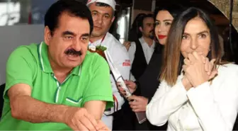 İbrahim Tatlıses, Eski Eşi Derya Tuna'ya Çiğköfteden Yapılmış Pasta Gönderdi