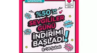 Watson'ta İndirim Başladı