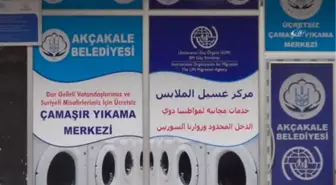 Dar Gelirli Aileler İçin Akçakale'de Çamaşırhane Hizmeti