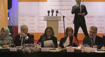 Kadem Kayseri Temsilciliğinin Açılışı - Kadem Genel Başkanı Yılmaz