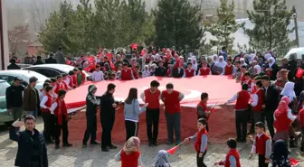 Şarkışla'da Zeytin Dalı Harekatı'na Bayraklı Destek