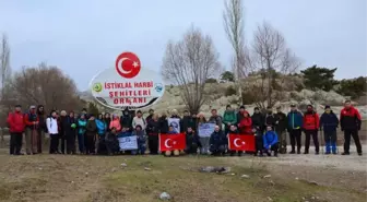 Afdos'lu Sporcular Askerler ve Şehitler İçin Yürüdü