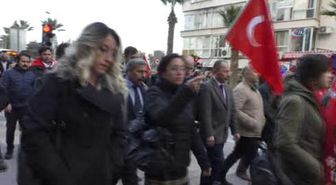 Afrin'e Destek Yürüyüşü Düzenlendi