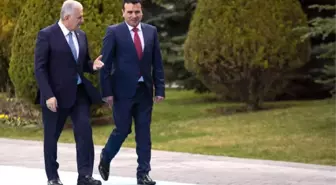 Başbakan Yıldırım, Makedonya Cumhuriyeti Başbakanı Zaev'i Resmî Törenle Karşıladı