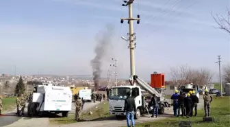 Pompalı Tüfekle Elektrik Panolarına Saldırdılar