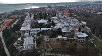 Restorasyondaki Topkapı Sarayı Havadan Görüntülendi