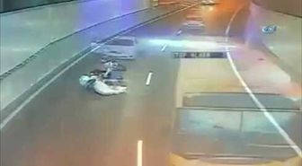 Araçtan Düşen Yatakla Kaza Yapmıştı, Sürücü Yaşananları İha'ya Anlattı