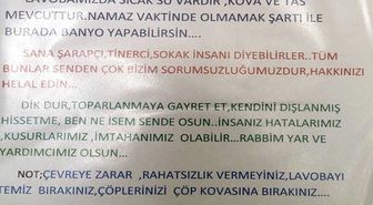 Beyoğlu'nda İmam Evsizlere Camiyi Açtı