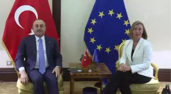 Dışişleri Bakanı Çavuşoğlu - Mogherini Gorüşmesi