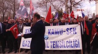 Gaziantep'te Sendika Üyelerinden Mehmetçik'e Dua