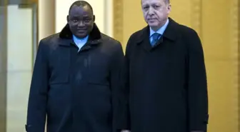 Cumhurbaşkanı Erdoğan Gambiyalı Mevkidaşını Resmi Törenle Karşıladı