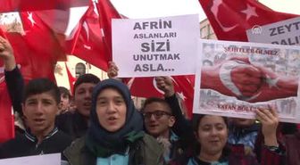 Afrin'deki Mehmetçik'e Öğrencilerden Moral Mektubu