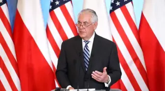 Tillerson: Ypg'ye Ağır Silah Vermedik