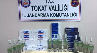 Jandarmadan Sigara ve Alkol Kaçakçılarına Operasyon