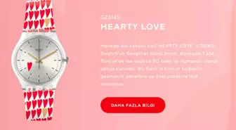 Sevgililer Gününe Özel Swatch, Hearty Love Yağmuru Yağacak