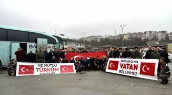 Muhtarlar Suriye Sınırına Gitti