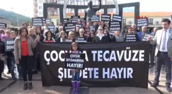 Antalya Kemer'de Çocuk İstismarı ve Kadına Şiddet Protesto Edildi