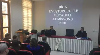 Biga'da Uyuşturucu ile Mücadele Toplantısı Yapıldı