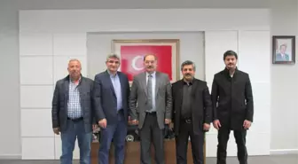 Karataştan, Rektör Şimşek'i Ziyaret Etti