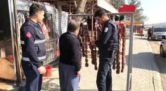 Piknik Alanlarında Et ve Sucuk Satışı Yapan Esnafa Denetim