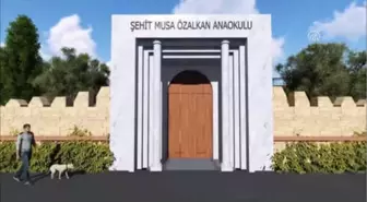 Piyade Astsubay Musa Özalkan'ın Vasiyeti - Telafer'de Arsası Alınan Anaokulu'nun Mimari Çizimleri...