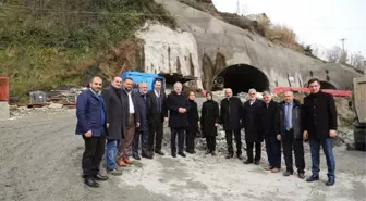 Salarha Tüneli'nin Yüzde 70'i, Isırlık Mesire Alanı'nın İse 1. Etabı Tamamlandı