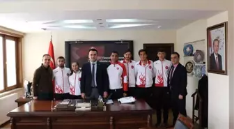 Atletizm Milli Sporcuları Altıntaş'ta