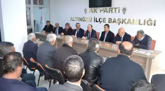 Kaymakam Uygur'dan AK Parti İlçe Başkanlığına Ziyaret