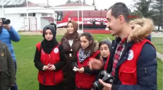 Samsun Samsunsporlu Futbolcular Afrin'deki Askerlere Mesaj Gönderdi