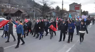 Afrin'e Destek İçin Yürüdüler