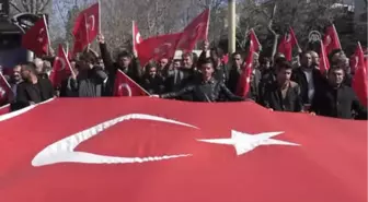 Akalp Tarafından 'Mehmetçik'e Bir Ses, Bir Nefeste Sen Ol' Mitingi Yapıldı