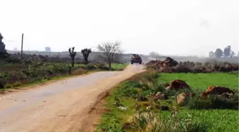 Zeytin Dalı Harekatı - Takviye Amacıyla Gönderilen Askeri Araçların Sınır Hattına Sevkiyatı - Hatay