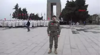 Çanakkale Karabağ Gazisi, Şehitler Abidesi'nden Afrin'deki Mehmetçiğe Destek Mesajı Gönderdi-Hd