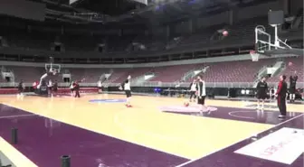 A Milli Basketbol Takımı'nda Letonya Maçı Hazırlıkları - Riga