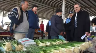 Başkan Karaçoban'dan Gazi Babasına Pazaryerinde Ziyaret