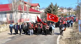 Köylüler 98 Yıl Önceki 'Kurtuluşa Yürüyüşü' Canlandırdı