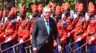 Cumhurbaşkanı Erdoğan, Senegal'de Resmi Törenle Karşılandı