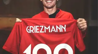 Griezmann 100'ler Kulübüne Katıldı