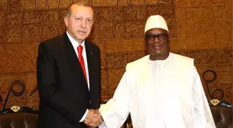 Cumhurbaşkanı Erdoğan, Mali Cumhurbaşkanı İbrahim Boubacar Keita ile Görüştü