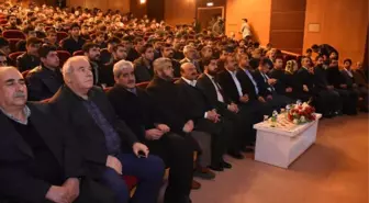 Kahta'da 'Teröre Hep Birlikte Dur Diyelim' Konferansı