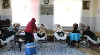 Askerle Köylü El Ele Mehmetçiğe Kan Bağışı